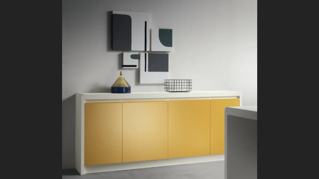 Madia Living Dandy Plus Giallo Senape di Scavolini