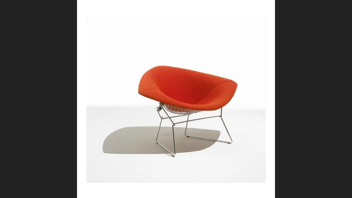 Poltroncina Bertoia Large Diamond Chair di Knoll