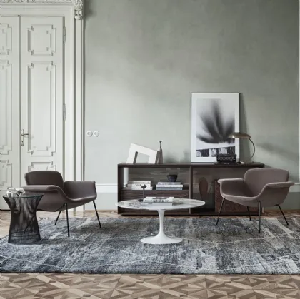 Poltroncine in tessuto Grigio KN Collection by Knoll KN04 di Knoll