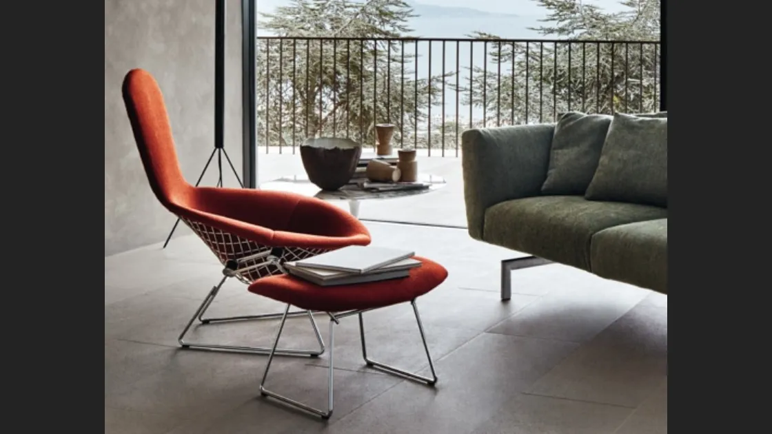 Poltroncina Bertoia Bird Chair di Knoll