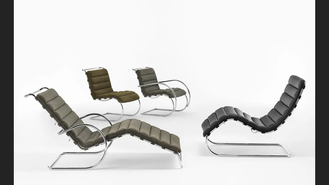 Poltroncina MR Chaise Lounge di Knoll