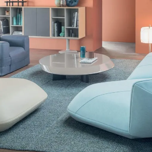 Divano di design con penisola Floe Insel di Cassina