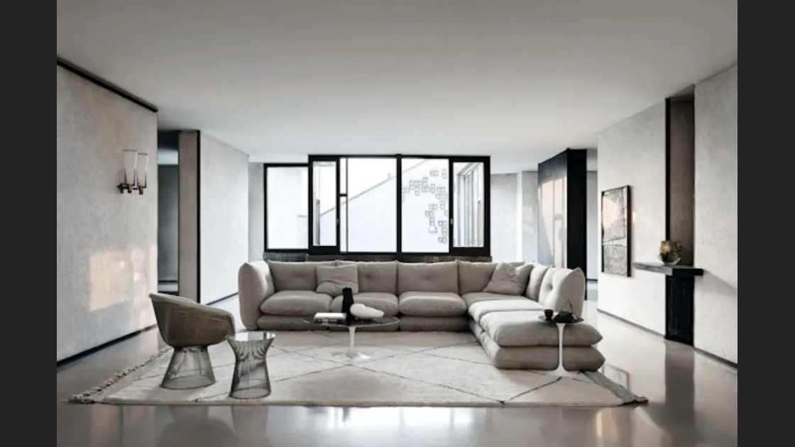 Divano Perron Pillo Sectional di Knoll