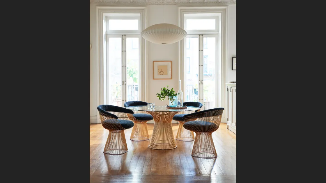 Sedia Platner Armchair di Knoll