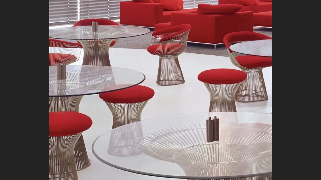 Sgabello Platner Stool di Knoll