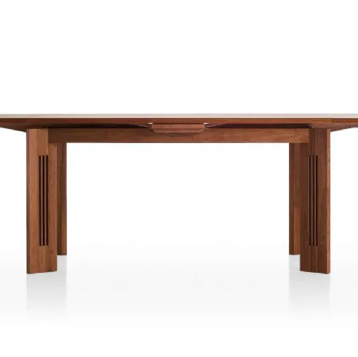 Tavolo allungabile Berlino Table con struttura in legno massello di ciliegio di Cassina