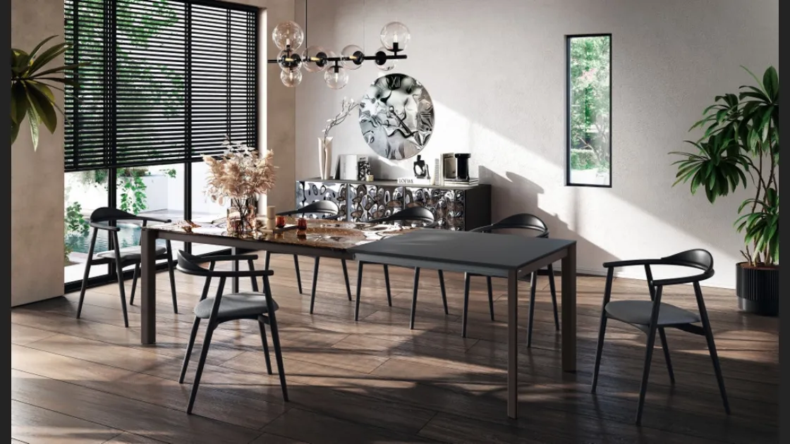 Tavolo Cosmic in gres porcellanato di Scavolini