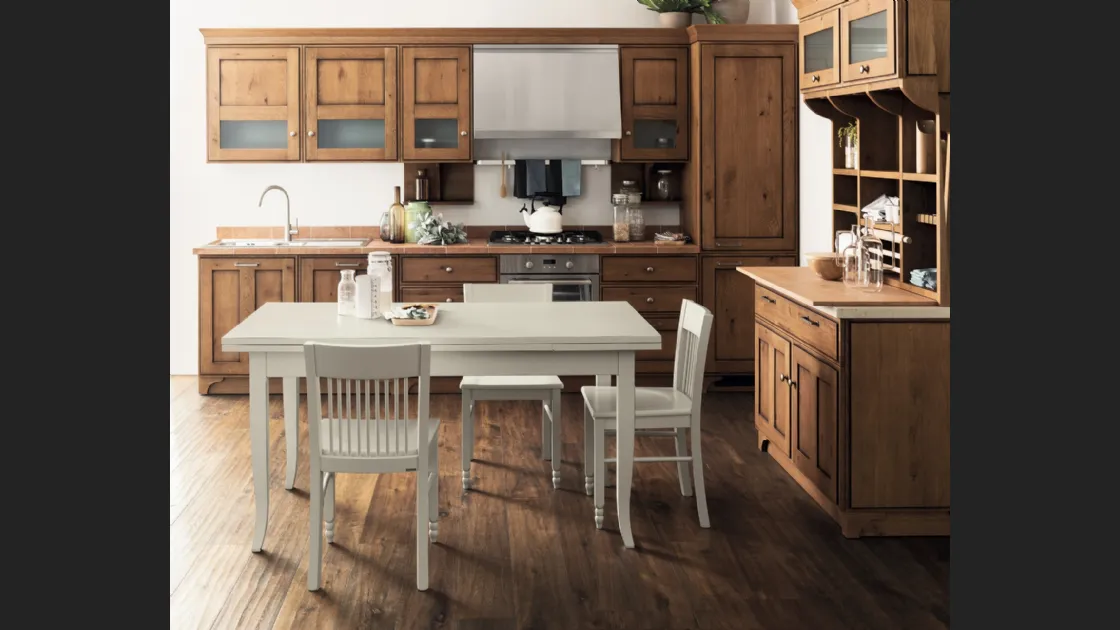 Tavolo allungabile in legno laccato Dover di Scavolini