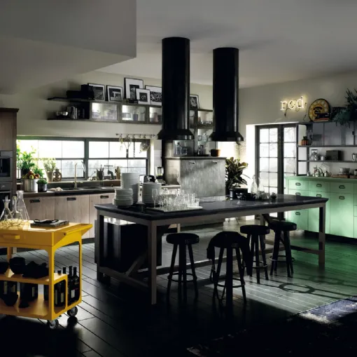 Cucina Moderna Diesel Social Kitchen Ruxe Grey di Scavolini