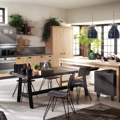 Cucina Moderna Diesel Social Kitchen in Rovere Nodato di Scavolini