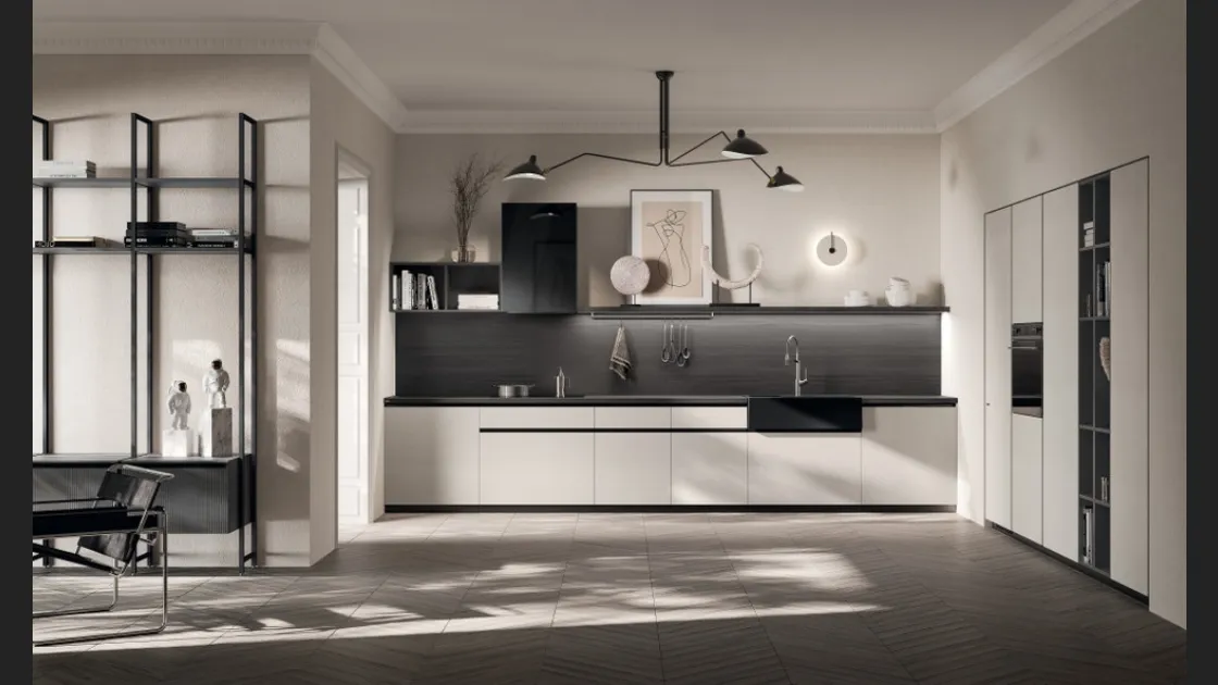 Cucina su misura Mira in decorativo Home Matter e Gate Matter di Scavolini