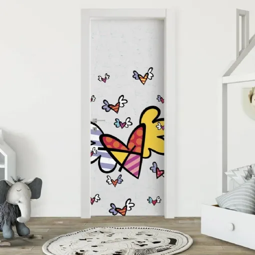 Porta per interni Britto Flying Hearts Too di Bertolotto