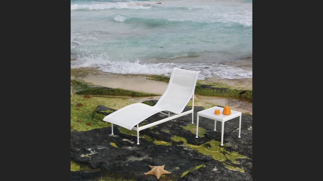 Sdraio da giardino 1966 Contour Chaise Lounge di Knoll