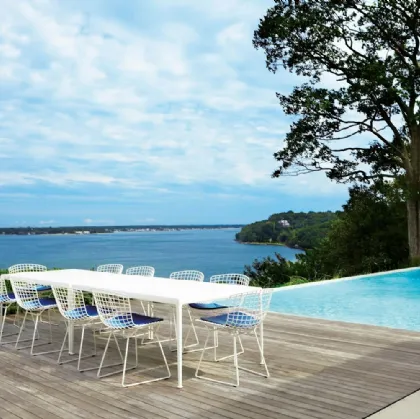 Sedia Bertoia Side Chair Outdoor di Knoll