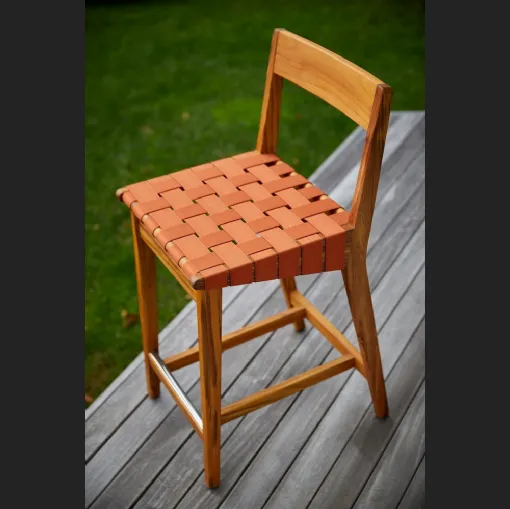 Sgabello Risom Barstool di Knoll