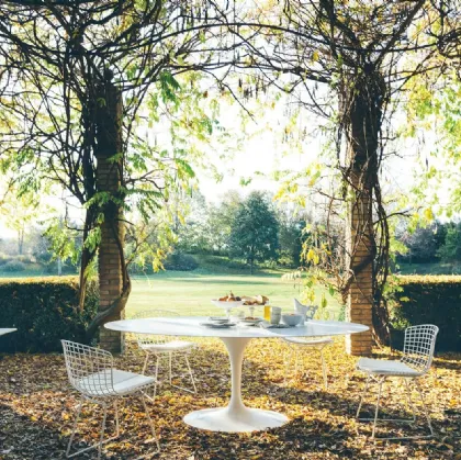 Tavolo da giardino Saarinen Outdoor Dining Table di Knoll