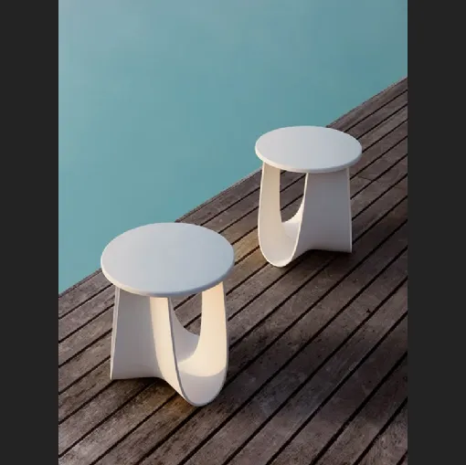 Tavolino di design in poliuretano Sag di MDF Italia