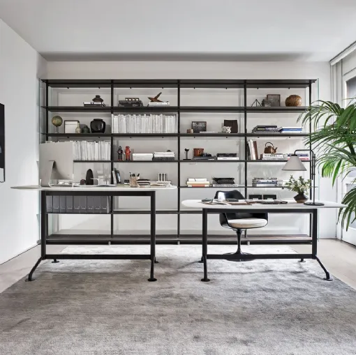 Scrivania Operativa Grasshopper Console di Knoll